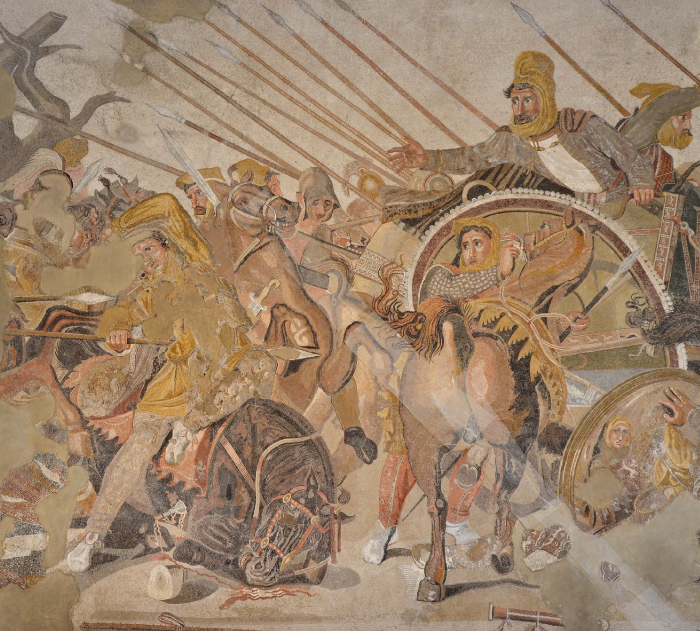 Alexander Mosaic from House of the Faun in Pompeii